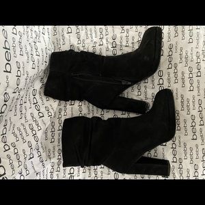 Suede Booties